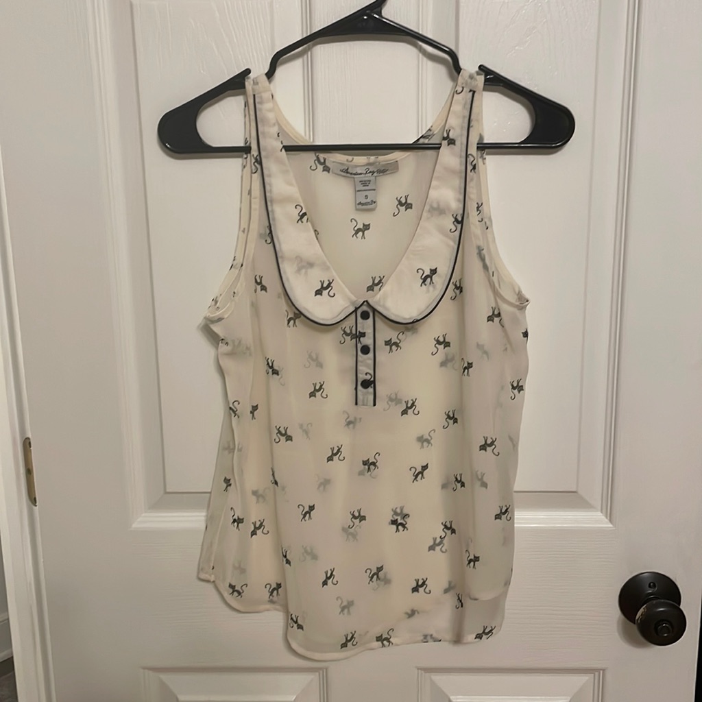 Cat Pattern Top